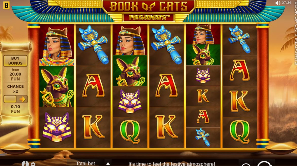 Book of Cats MEGAWAYS