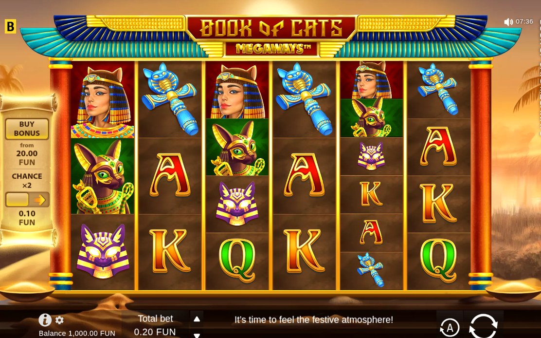 Book of Cats MEGAWAYS